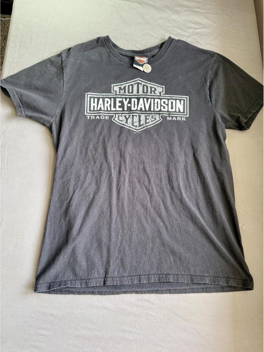 Harley-Davidson Black Graphic Logo T-Shirt
